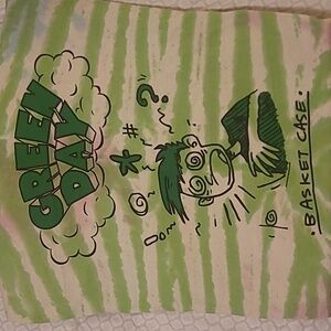 Green Day Basket Case tie dye tshirt